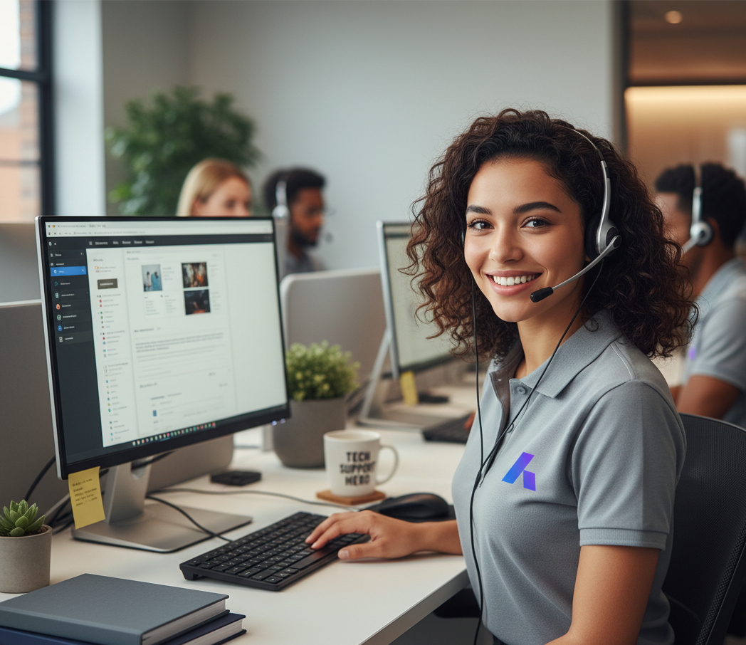 Foto de Beres Arias con fondo negro